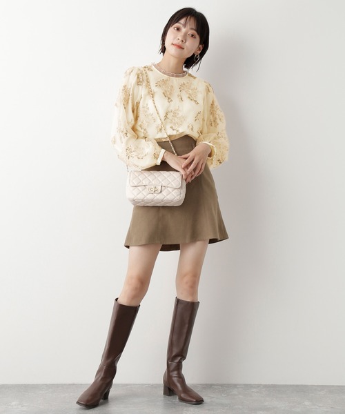 mysty woman(ミスティウーマン)の「レディライクロングブーツ 122775(ブーツ・レディース・ブラック/ブラウン/グレイッシュベージュ・MEDIUM/LARGE)」の17枚目の写真