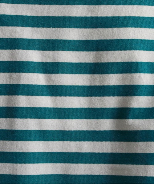 feepur（フェピュール）の「ベーシックボーダーロンTee（Tシャツ/カットソー・レディース・ブラック/レッド/ブルー/グリーン/ピンク・MEDIUM）」の13枚目の写真