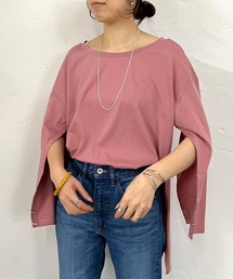 SHENERY | 袖スリットボタンロンTee(Tシャツ/カットソー)