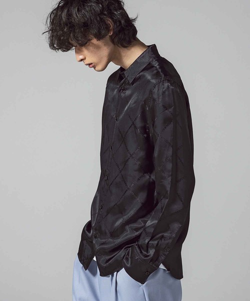 VIKTOR&ROLF(ヴィクター&ロルフ)の「VIKTOR&ROLF(ヴィクター&ロルフ)クロスロゴシャツ/FRILLED LONGSLEEVE(シャツ/ブラウス・メンズ・ブラック・46/48/50)」の12枚目の写真