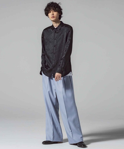 VIKTOR&ROLF(ヴィクター&ロルフ)の「VIKTOR&ROLF(ヴィクター&ロルフ)クロスロゴシャツ/FRILLED LONGSLEEVE(シャツ/ブラウス・メンズ・ブラック・46/48/50)」の8枚目の写真