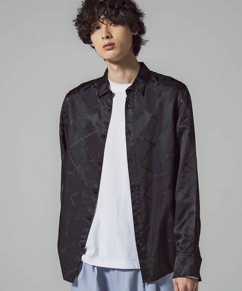 VIKTOR&ROLF(ヴィクター&ロルフ)の「VIKTOR&ROLF(ヴィクター&ロルフ)クロスロゴシャツ/FRILLED LONGSLEEVE(シャツ/ブラウス・メンズ・ブラック・46/48/50)」の10枚目の写真
