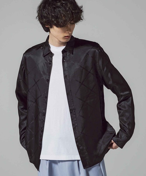 VIKTOR&ROLF(ヴィクター&ロルフ)の「VIKTOR&ROLF(ヴィクター&ロルフ)クロスロゴシャツ/FRILLED LONGSLEEVE(シャツ/ブラウス・メンズ・ブラック・46/48/50)」の13枚目の写真