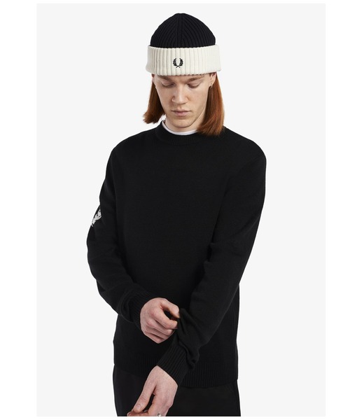FRED PERRY（フレッドペリー）の「Laurel Wreath Crew Jumper（ニット