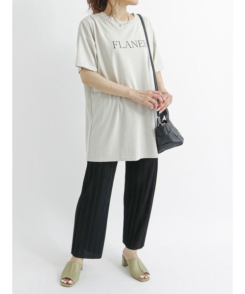 Samansa Mos2 blue（サマンサモスモスブルー）の「プリーツパンツ（その他パンツ・レディース・ブラック/イエロー/グリーン/ライトベージュ・ﾌﾘ-）」の16枚目の写真