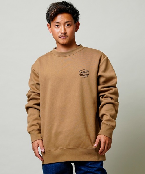 BILLABONG（ビラボン）の「BILLABONG/ビラボン 撥水加工 ビッグシルエット バックプリントトレーナー/スウェット BC012-009（スウェット・メンズ・グリーン/ブラック/ブラウン・L/M/XL）」の10枚目の写真