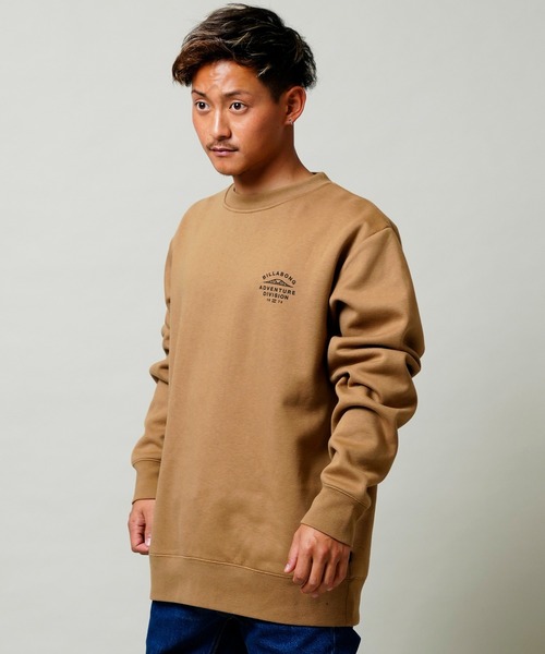BILLABONG（ビラボン）の「BILLABONG/ビラボン 撥水加工 ビッグシルエット バックプリントトレーナー/スウェット BC012-009（スウェット・メンズ・グリーン/ブラック/ブラウン・L/M/XL）」の11枚目の写真