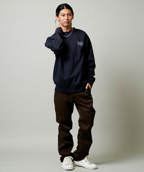 BILLABONG（ビラボン）の「BILLABONG/ビラボン 撥水加工 ビッグシルエット バックプリントトレーナー/スウェット BC012-009（スウェット・メンズ・グリーン/ブラック/ブラウン・L/M/XL）」の7枚目の写真