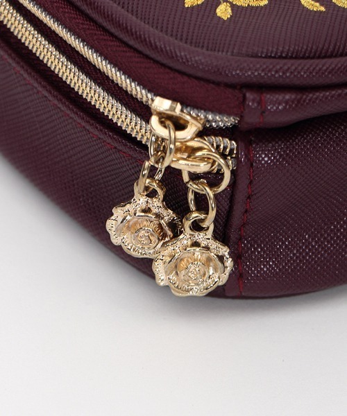 axes femme（アクシーズファム）の「ホビーメイクポーチ（ポーチ・レディース・ブラック/ワイン・FREE）」の4枚目の写真