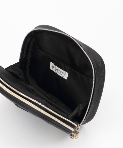 axes femme（アクシーズファム）の「ホビーメイクポーチ（ポーチ・レディース・ブラック/ワイン・FREE）」の16枚目の写真