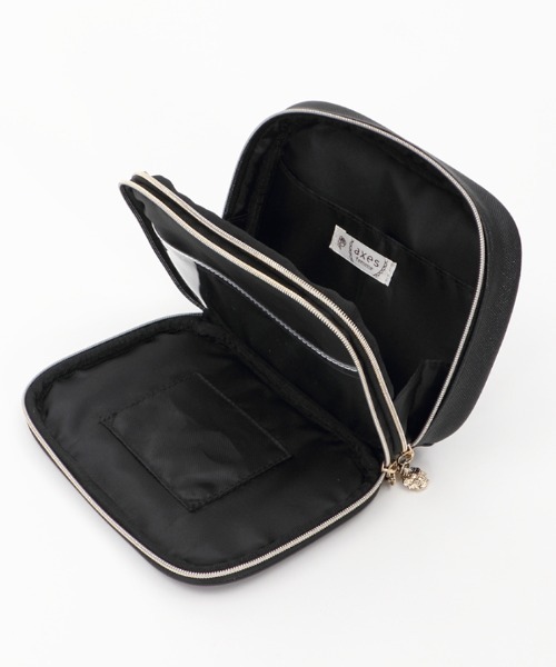 axes femme（アクシーズファム）の「ホビーメイクポーチ（ポーチ・レディース・ブラック/ワイン・FREE）」の17枚目の写真