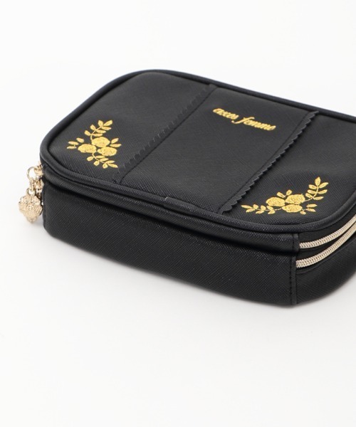 axes femme（アクシーズファム）の「ホビーメイクポーチ（ポーチ・レディース・ブラック/ワイン・FREE）」の18枚目の写真