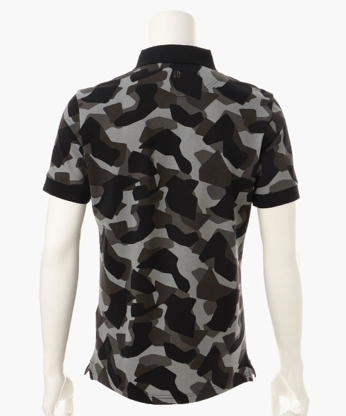 BRIEFING（ブリーフィング）の「【ブリーフィングゴルフ】MENS CAMO PRINT POLO/メンズカモプリントポロ（ポロシャツ・メンズ・ホワイト/ネイビー/ブラック/オリーブ・XL/L/M/S）」の5枚目の写真