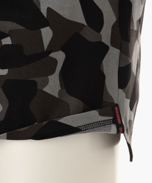 BRIEFING（ブリーフィング）の「【ブリーフィングゴルフ】MENS CAMO PRINT POLO/メンズカモプリントポロ（ポロシャツ・メンズ・ホワイト/ネイビー/ブラック/オリーブ・XL/L/M/S）」の12枚目の写真