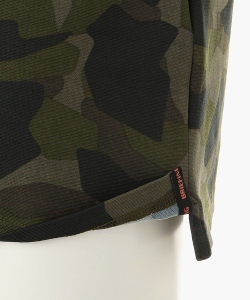 BRIEFING（ブリーフィング）の「【ブリーフィングゴルフ】MENS CAMO PRINT POLO/メンズカモプリントポロ（ポロシャツ・メンズ・ホワイト/ネイビー/ブラック/オリーブ・XL/L/M/S）」の21枚目の写真
