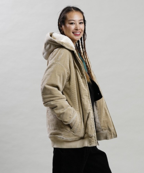 BILLABONG(ビラボン)の「BILLABONG/ビラボン ジャケット BC014-754(ムートンコート・レディース・ベージュ・M/L)」の4枚目の写真
