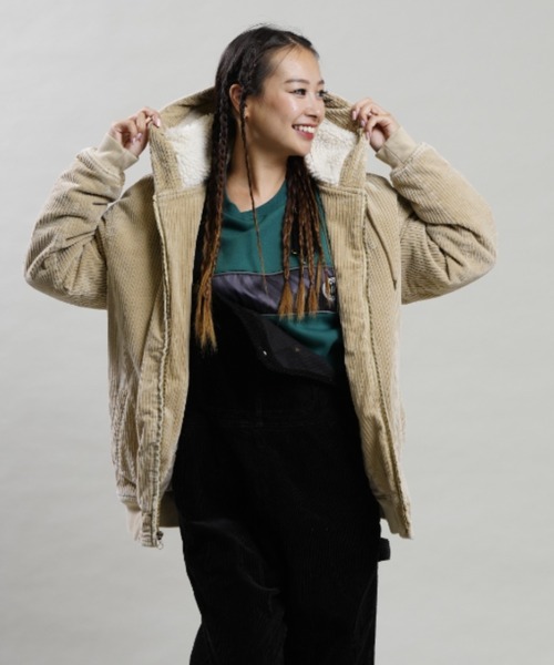 BILLABONG(ビラボン)の「BILLABONG/ビラボン ジャケット BC014-754(ムートンコート・レディース・ベージュ・M/L)」の3枚目の写真