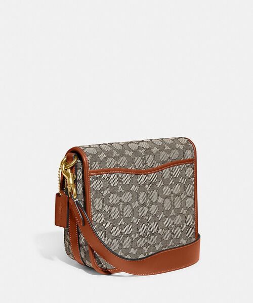 COACH,フランキー クロスボディ・シグネチャー テキスタイル ジャ 