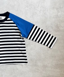HOGAN RANCH WEAR | キリカエラグランボーダーロンT（80～130cm）(Tシャツ/カットソー)