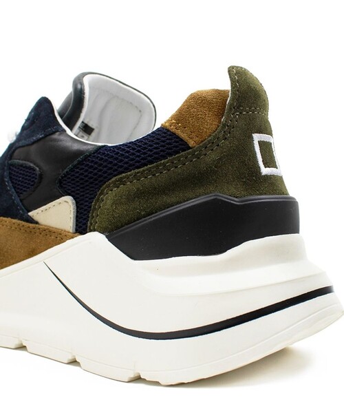 Aresense（アーセンス）の「D.A.T.E/デイト FUGA JAPAN EXCLUSIVE MESHBLUE/フーガメッシュ エクスクルーシブ メッシュブルー/スエードメッシュハイカットスニーカー（スニーカー・レディース・ネイビー・38/37/39/36）」の5枚目の写真