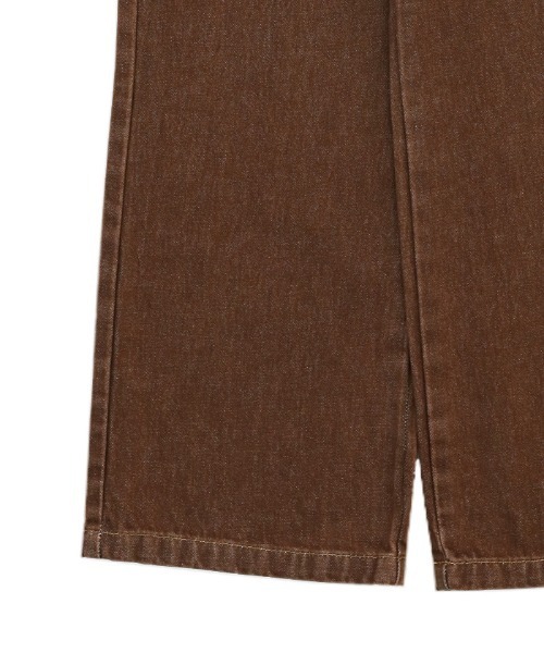 select MOCA（セレクトモカ）の「ストレートカラーデニムパンツ（デニムパンツ・レディース・ダークカーキ/ブラウン・SMALL/MEDIUM/LARGE）」の22枚目の写真