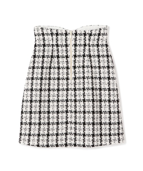 PROPORTION BODY DRESSING（プロポーションボディドレッシング）の「ハイウエストツィードミニスカート / 1212220911（スカート・レディース・ブラック/ホワイト系その他・MEDIUM/SMALL/X-SMALL）」の16枚目の写真