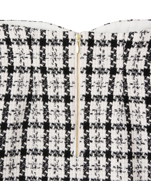PROPORTION BODY DRESSING（プロポーションボディドレッシング）の「ハイウエストツィードミニスカート / 1212220911（スカート・レディース・ブラック/ホワイト系その他・MEDIUM/SMALL/X-SMALL）」の20枚目の写真