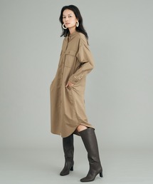 AMERICAN HOLIC | スタンドシャツワンピース(シャツワンピース)