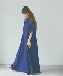 タックTシャツワンピース