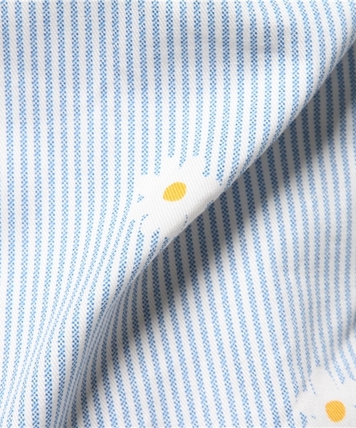 SHIPS GENERAL SUPPLY(シップスジェネラルサプライ)の「SHIPS GENERAL SUPPLY(シップス ジェネラルサプライ): フラワープリント 7スリーブシャツ■(シャツ/ブラウス・メンズ・ホワイト/オフホワイト/ナチュラル/ネイビー/ストーン/ブルー系その他/ホワイト×ブルー/ダークブルー/ブルー・X-LARGE/MEDIUM/SMALL/LARGE)」の19枚目の写真