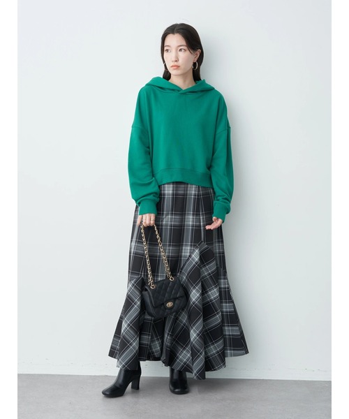 ORiental TRaffic（オリエンタルトラフィック）の「ORiental Traffic オブリークトゥブーツ（ブーツ・レディース・ベージュ/ブラック/カーキ/イエロー・S/LL/M/L）」の11枚目の写真