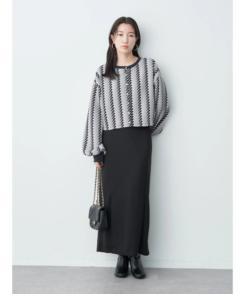 ORiental TRaffic（オリエンタルトラフィック）の「ORiental Traffic オブリークトゥブーツ（ブーツ・レディース・ベージュ/ブラック/カーキ/イエロー・S/LL/M/L）」の17枚目の写真