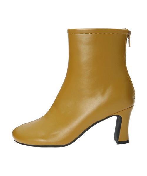 ORiental TRaffic（オリエンタルトラフィック）の「ORiental Traffic オブリークトゥブーツ（ブーツ・レディース・ベージュ/ブラック/カーキ/イエロー・S/LL/M/L）」の20枚目の写真