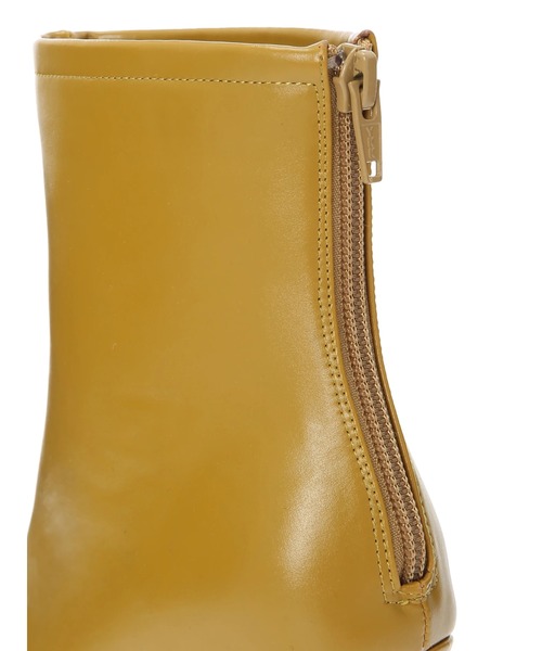 ORiental TRaffic（オリエンタルトラフィック）の「ORiental Traffic オブリークトゥブーツ（ブーツ・レディース・ベージュ/ブラック/カーキ/イエロー・S/LL/M/L）」の22枚目の写真