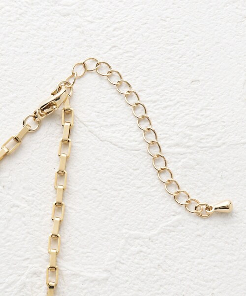 THE SHOP TK (ザ ショップ ティーケー )の「◆【Nerine】ショートチェーンネックレス(ネックレス・レディース・シルバー/ゴールド・00)」の4枚目の写真