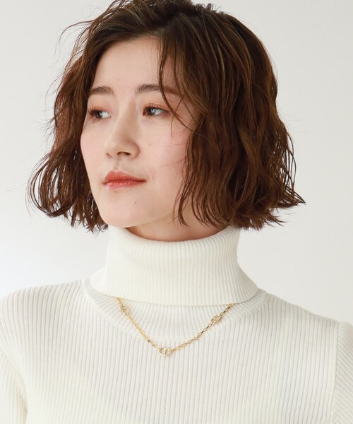 THE SHOP TK (ザ ショップ ティーケー )の「◆【Nerine】ショートチェーンネックレス(ネックレス・レディース・シルバー/ゴールド・00)」の8枚目の写真