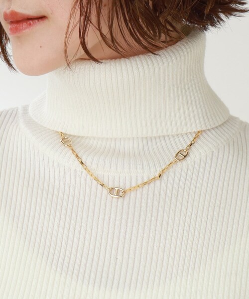 THE SHOP TK (ザ ショップ ティーケー )の「◆【Nerine】ショートチェーンネックレス(ネックレス・レディース・シルバー/ゴールド・00)」の9枚目の写真