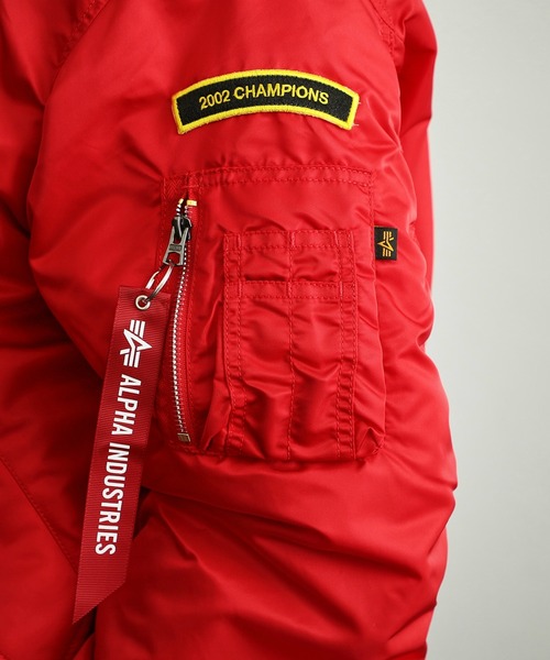 ALPHA（アルファ）の「【MLB X ALPHA X NEW ERA】MA-1 Bomber Jacket 