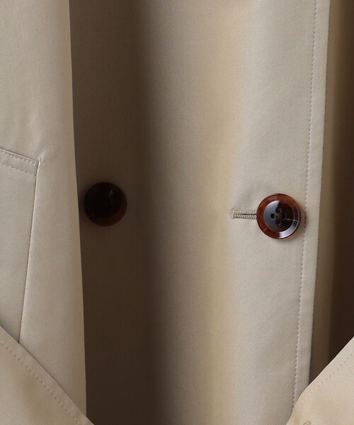 6（ロク）の「＜6(ROKU)＞REVERSIBLE TRENCH COAT/コート（トレンチコート・レディース・ベージュ・36/38/34）」の20枚目の写真