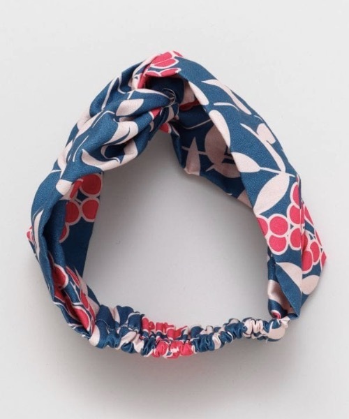 カヤ（カヤ）の「【カヤ】南天ヘアバンド（ヘアバンド・レディース・キナリ/グリーン系その他/ブルー系その他・FREE）」の5枚目の写真