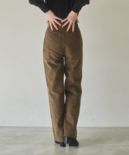 idem（イデム）の「【ZOZOTOWN限定】corduroy ufufu pants/コーデュロイストレートパンツ【Sサイズ展開あり】（その他パンツ・レディース・アイボリー/カーキ・SMALL/MEDIUM/LARGE）」の20枚目の写真