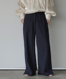 Stripeセミワイドスラックス
