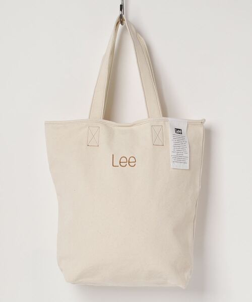 Lee(リー)の「【Lee/リー】ワンポイント刺繍 ヴィヴィットカラー キャンバストートバッグ/エコバッグ(トートバッグ・レディース・ブラック/オフホワイト/レッド/ピンク/グリーン/ブルー/マスタード・ONE SIZE)」の19枚目の写真