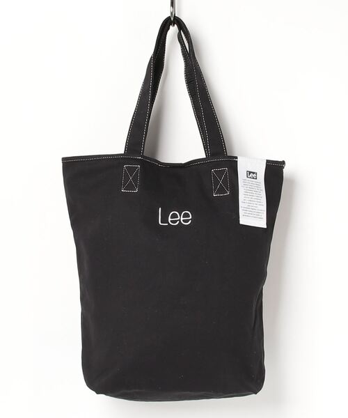 Lee(リー)の「【Lee/リー】ワンポイント刺繍 ヴィヴィットカラー キャンバストートバッグ/エコバッグ(トートバッグ・レディース・ブラック/オフホワイト/レッド/ピンク/グリーン/ブルー/マスタード・ONE SIZE)」の20枚目の写真