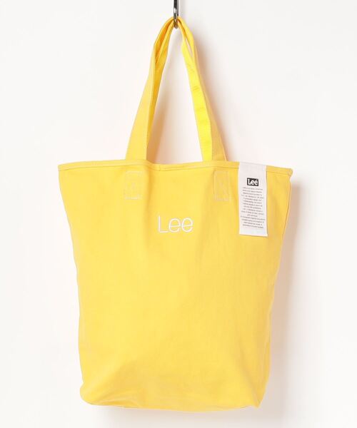 Lee(リー)の「【Lee/リー】ワンポイント刺繍 ヴィヴィットカラー キャンバストートバッグ/エコバッグ(トートバッグ・レディース・ブラック/オフホワイト/レッド/ピンク/グリーン/ブルー/マスタード・ONE SIZE)」の22枚目の写真