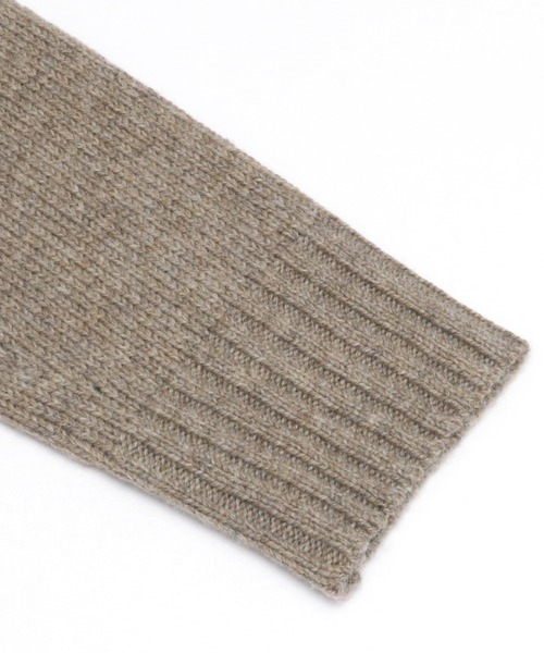 Pitta Re:)（ピッタリ）の「ラムウール混 オフタートルニットプルオーバー（ニット/セーター・レディース・ブラック/ブラウン/ライトベージュ/チェリーピンク・M/L）」の6枚目の写真