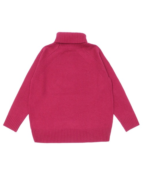 Pitta Re:)（ピッタリ）の「ラムウール混 オフタートルニットプルオーバー（ニット/セーター・レディース・ブラック/ブラウン/ライトベージュ/チェリーピンク・M/L）」の12枚目の写真