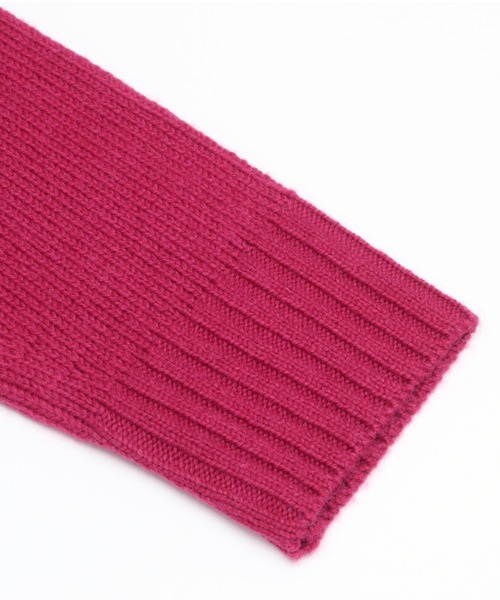 Pitta Re:)（ピッタリ）の「ラムウール混 オフタートルニットプルオーバー（ニット/セーター・レディース・ブラック/ブラウン/ライトベージュ/チェリーピンク・M/L）」の8枚目の写真