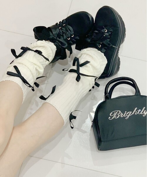 cs T&P(シーエスティーアンドピー)の「厚底フリルスニーカー(スニーカー・レディース・ピンク系5/ホワイト/ブラック系/パープル系2/ブルー系・S/LL/L/M)」の11枚目の写真