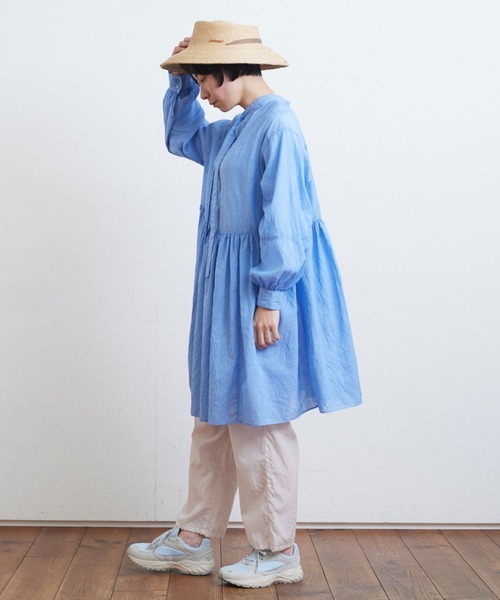 yuni（ユニ ）の「キャッチワッシャー ペプラム 2wayブラウス C